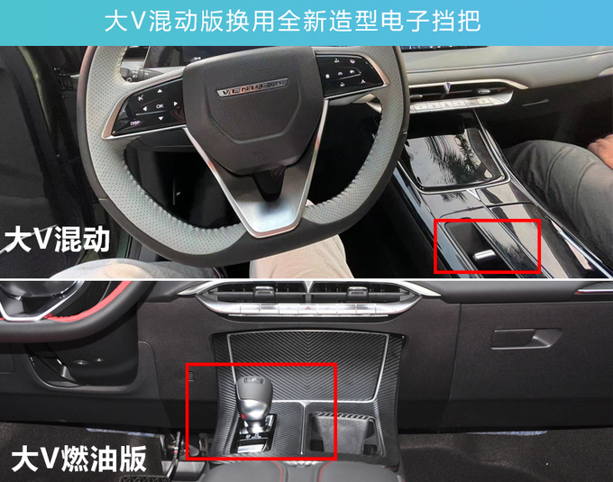 启辰大V新车型街拍换奥迪同款挡把 或5月上市-图1