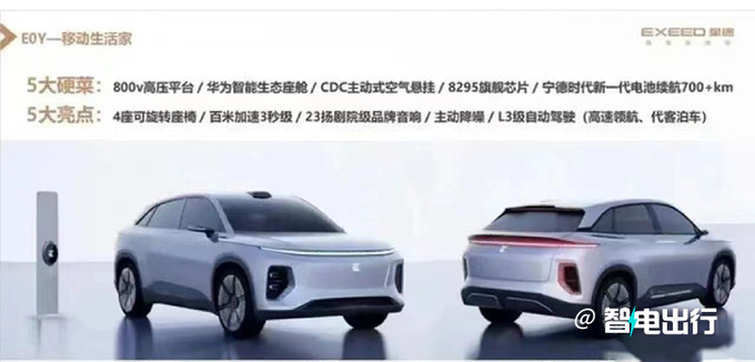 星途E0Y无伪图曝光搭8295芯片+CDC电磁悬挂-图8