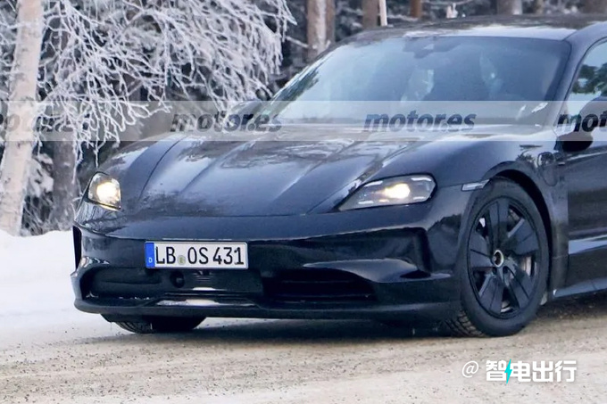 保时捷新款Taycan曝光明年上半年推出/外观升级-图4
