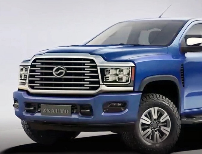 中兴领主G9大皮卡曝光搭载2.5T/2.4T两种动力-图4