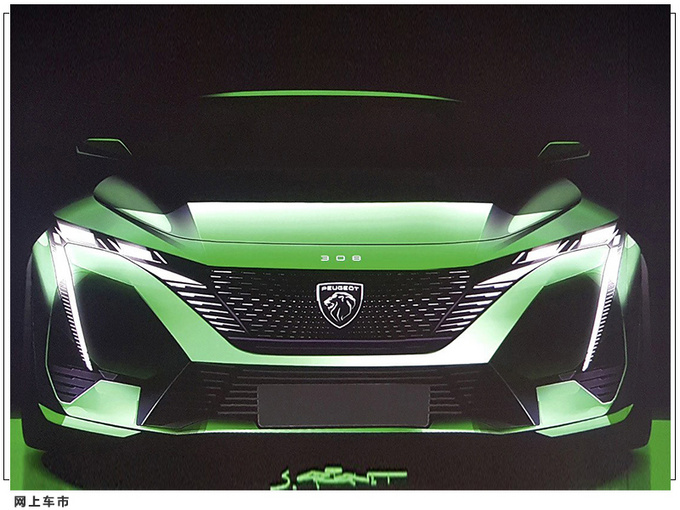 标致全新308新车型曝光取消高性能版/2023年亮相-图2