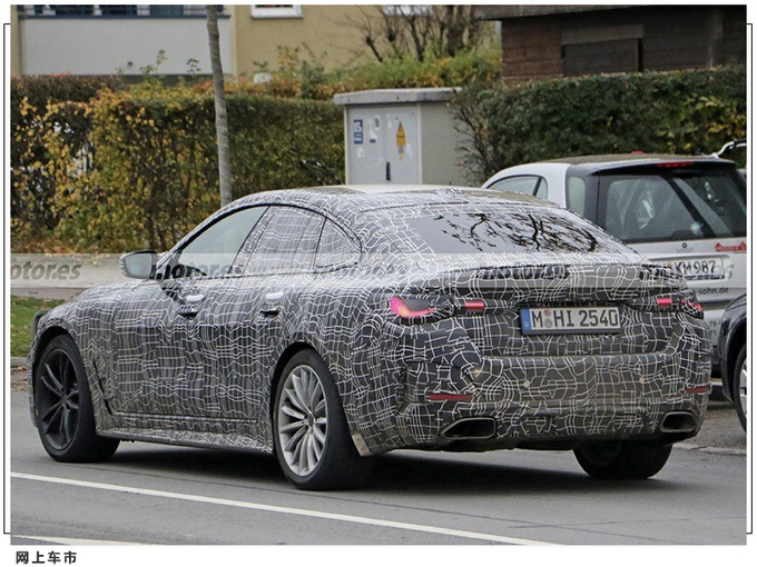 宝马全新M440i谍照 搭3.0T引擎/四门设计更实用-图5