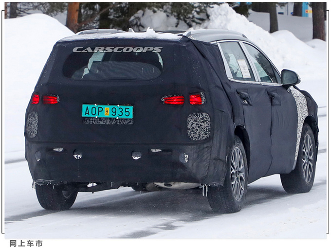 现代新款胜达谍照曝光年内亮相/外观更吸睛-图5