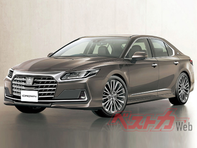 丰田全新一代皇冠曝光换搭2.5L引擎/尺寸升级-图1