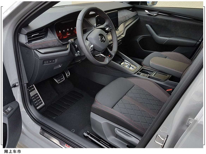 斯柯达全新明锐实拍搭2.0T/熏黑外观套件更运动-图6