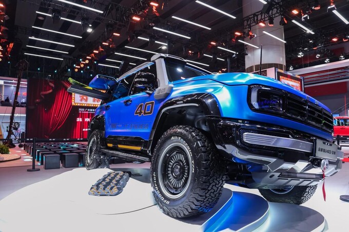 2023广州车展潮为人先全新BJ40城市猎人版上市-图7