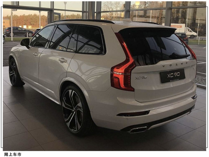 沃尔沃XC90进店实拍 搭2.0T混动/熏黑外观套件-图2