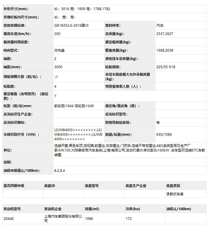 荣威iMAX8实拍图 搭2.0T动力预计三季度上市-图5