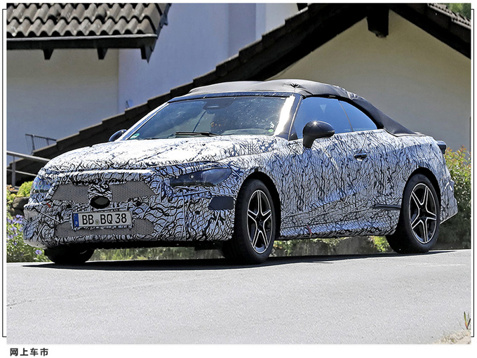 奔驰全新敞篷跑车CLE曝光搭1.5T引擎/明年发布-图6