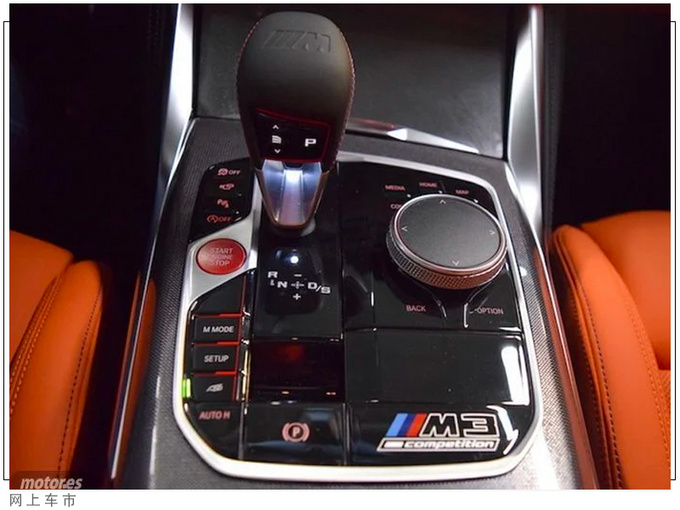 宝马全新M3进店实拍配赛车座椅/外观更运动-图8