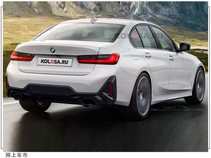 宝马新款3系外观曝光入门搭2.0T引擎/升级升级-图2