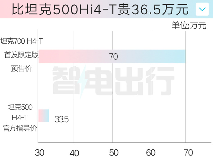坦克700 Hi4-T首发限定版预售70万外观更霸气-图3