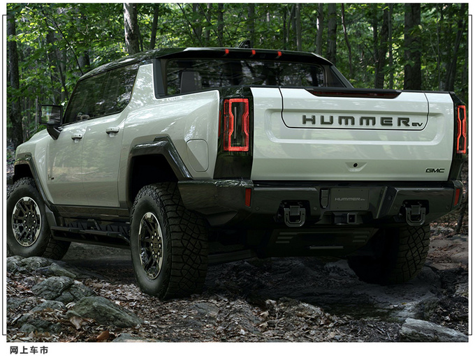 悍马EV全新视频曝光 搭三台电机/车头造型硬朗-图5