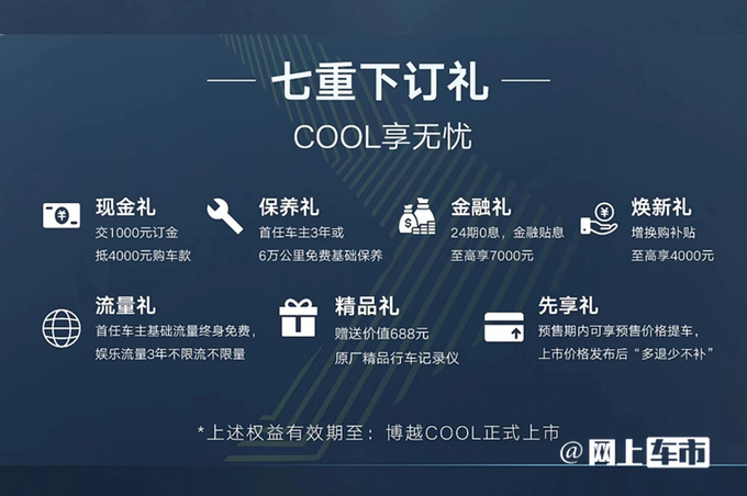 吉利博越COOL预售10.9-12.9万元4月底上市-图2
