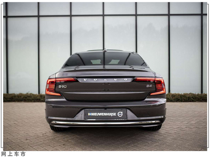 沃尔沃全新旗舰轿车实拍搭2.0T/尺寸不输奥迪A6L-图4