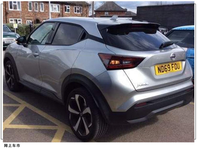 日产小号奇骏实拍图搭分体式灯组/黑色轮眉-图2