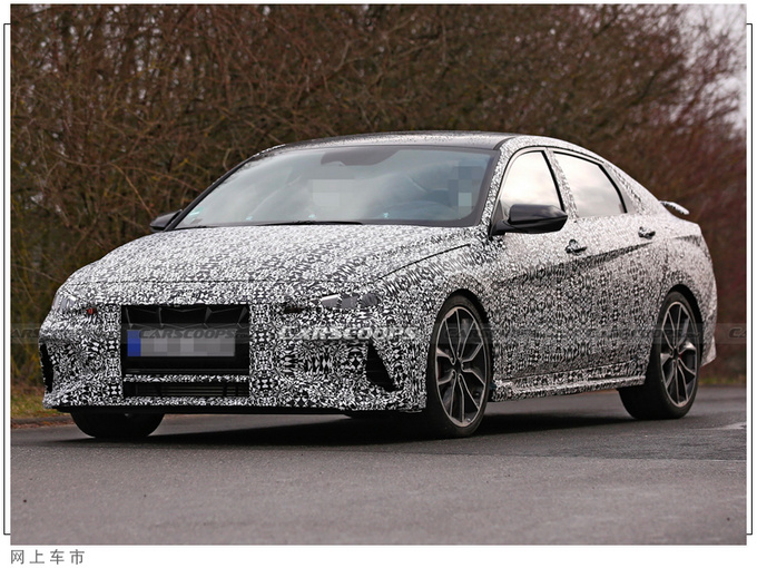 现代伊兰特新车型曝光搭2.0T引擎/原厂配小尾翼-图2