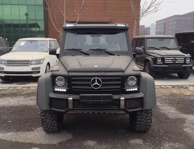 奔驰G350d4X4柴油 前电眼越野晋级价更优-图2