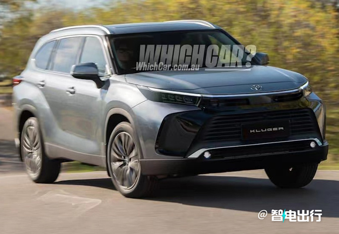 丰田新款汉兰达曝光换新动力/内饰全面翻新-图1