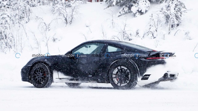 保时捷911 Safari冬季测试谍照曝光 更高离地间隙-图4