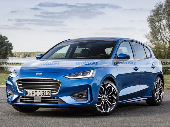 福特全新福克斯外观曝光年底亮相/首推新动力-图1