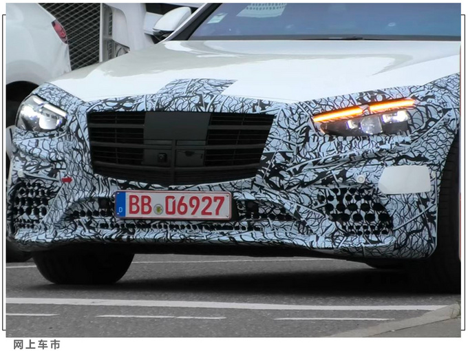 奔驰全新S级街拍曝光配隐藏门把手/年内亮相-图4