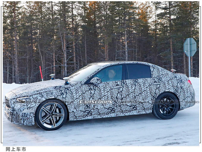 梅赛德斯-AMG全新C63曝光换搭2.0T/年底亮相-图5