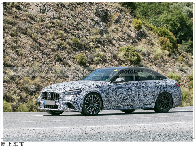 奔驰全新一代C63搭2.0T四缸机/内饰换斜面大屏-图4