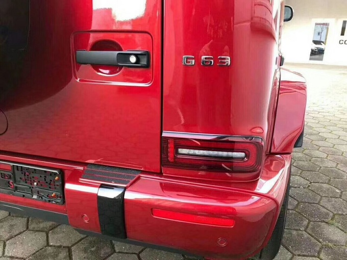 国内唯一一台红色现车 19款欧规奔驰G63-图6