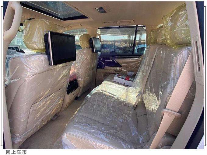 雷克萨斯新款LX570实拍曝光搭V8引擎/外观更运动-图5