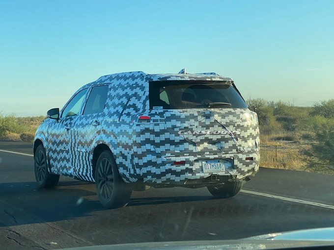 日产全新探路者谍照搭3.5L引擎/酷似小途乐-图3