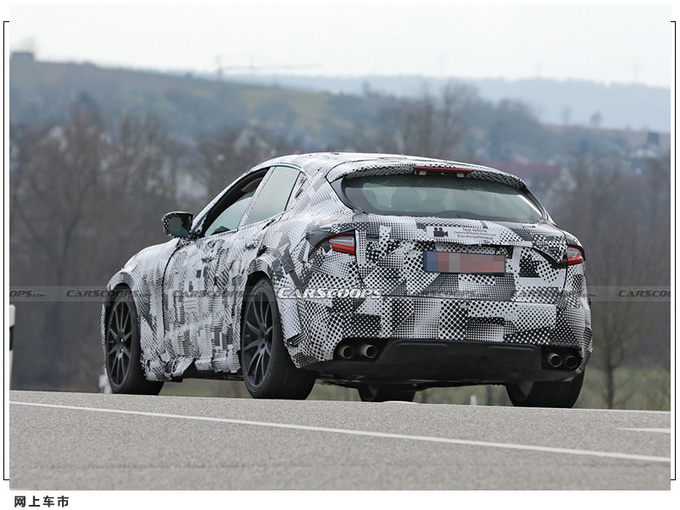 法拉利全新SUV谍照曝光搭3.9T/换搭新款大灯-图6