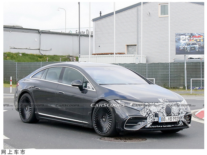 奔驰EQS AMG谍照曝光换装专属外观/性能大幅提升-图3