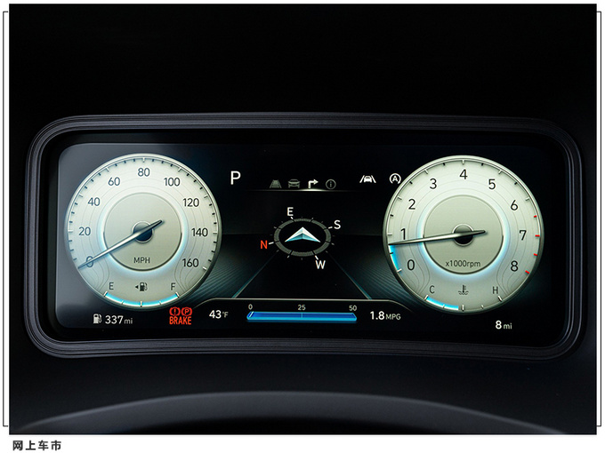现代全新昂希诺官图发布搭1.6T/升级全液晶仪表-图8