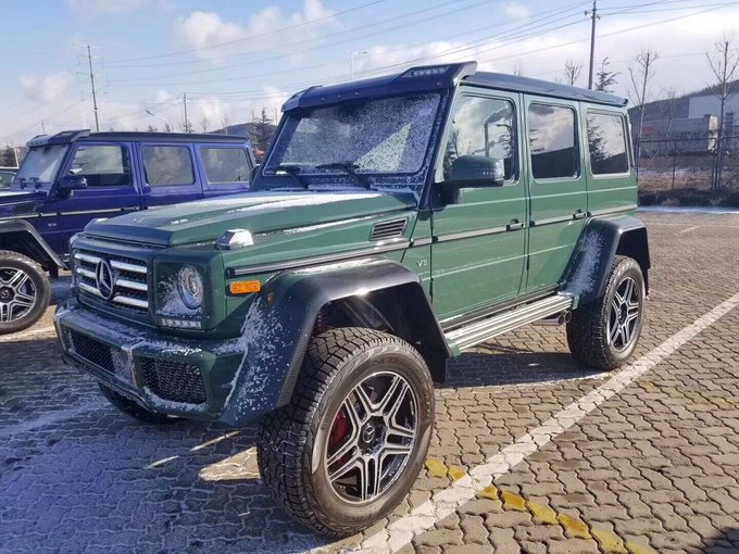 奔驰G550AMG性能展示 4x4版越野巅峰之作-图12