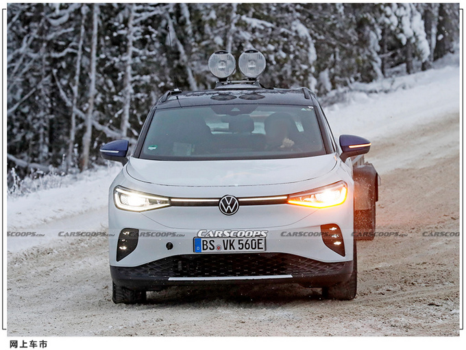 大众全新ID.4高性能版搭运动外观造型/下周亮相-图3