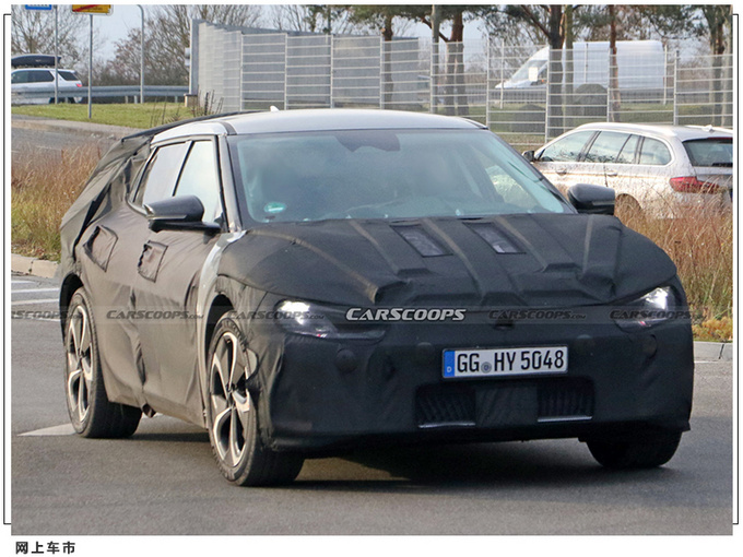 起亚全新电动车路试谍照溜背车顶/配备超级快充-图2