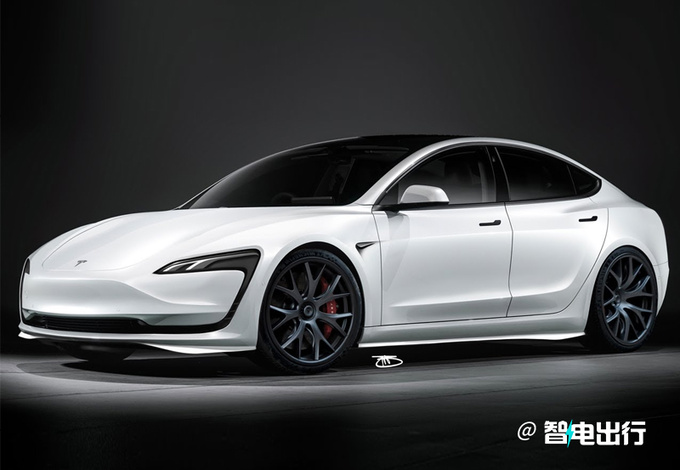 特斯拉新款Model 3即将亮相竞争比亚迪海豹-图1