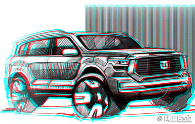 坦克600 8月27日首发 尺寸媲美陆巡 主销车型超30万-图2