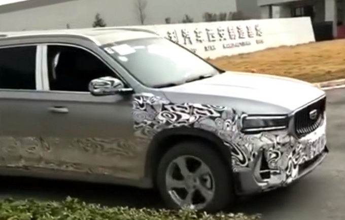 吉利星越L工厂实拍4月21日发布 预计售13-19万-图1