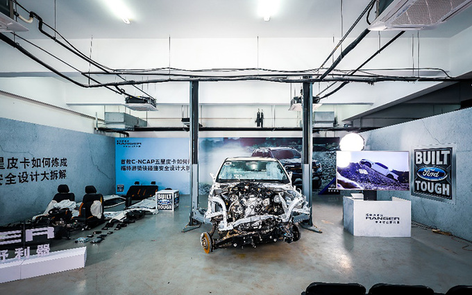 荣获C-NCAP五星安全认证 福特游骑侠碰撞安全设计拆解-图3
