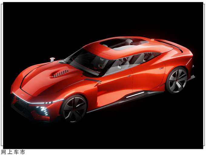起亚全新跑车曝光搭贯穿式灯带/外观酷似小鹏P7-图6