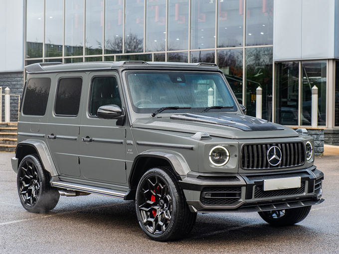 梅赛德斯-AMG  G63改装版升级碳纤维套件+宽体-图1