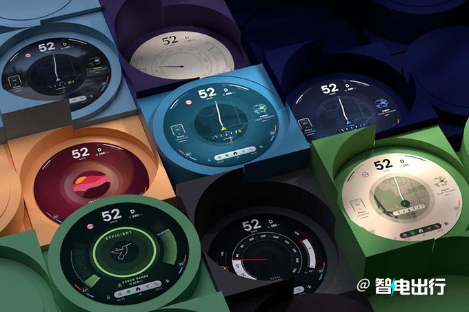 纯电版MINI COOPER内饰官图搭圆形中控 年底投产-图5