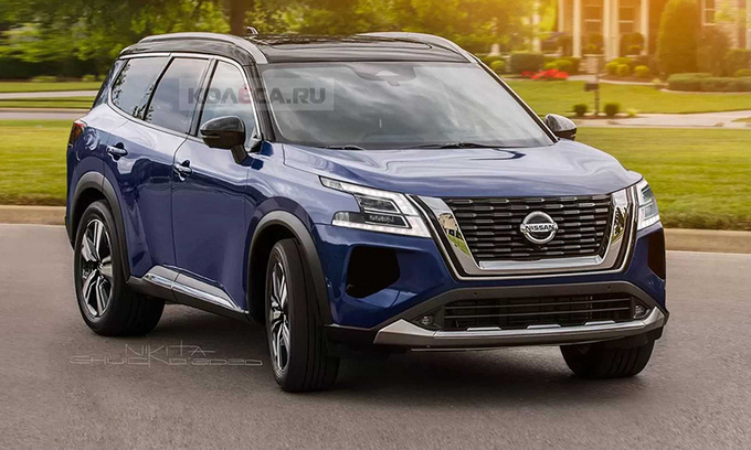 日产全新探路者渲染图曝光 搭3.5L/造型酷似奇骏-图1