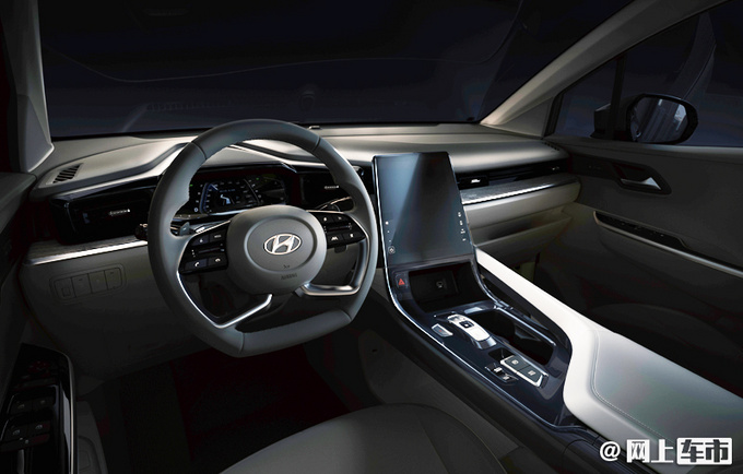 北京现代新MVP内饰曝光空间比奥德赛大 9月上市-图7