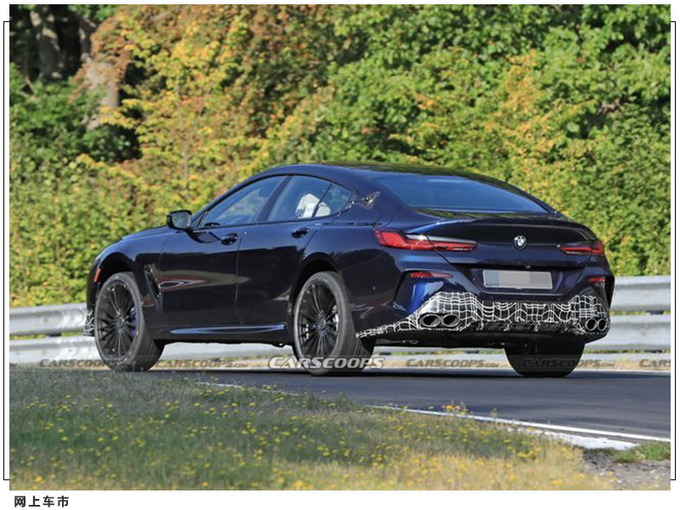 Alpina B8路试谍照 搭4.4T引擎/动力超宝马M8-图4