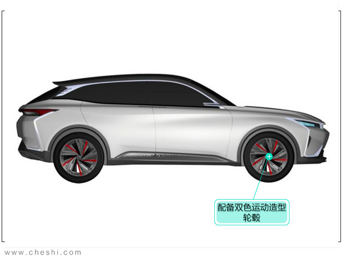 东风风神全新轿跑SUV曝光车尾酷似保时捷Macan-图3