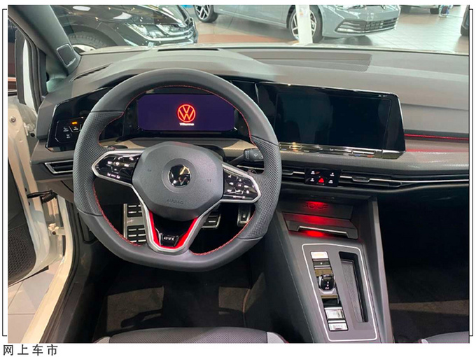 大众全新高尔夫GTI实拍9月25日国产开售/搭2.0T-图5