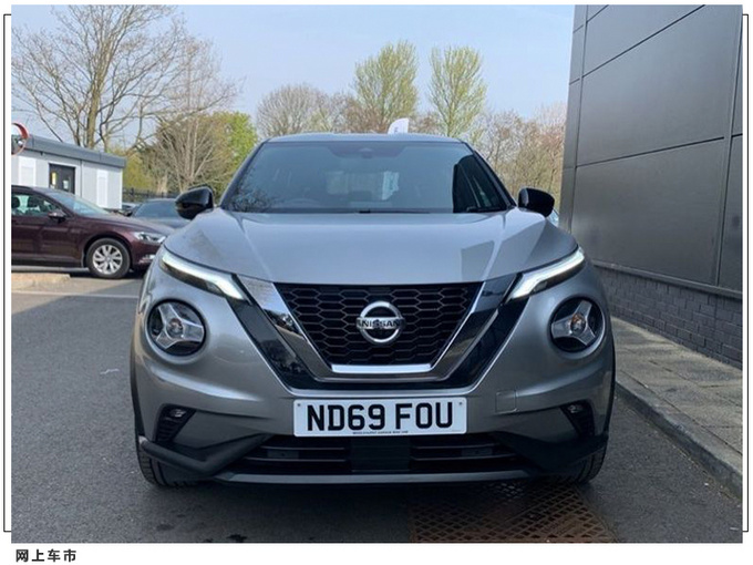 日产小号奇骏实拍图搭分体式灯组/黑色轮眉-图3